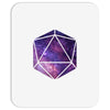 d20 galaxy Mousepad