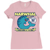 narwhal Ladies Fitted T-Shirt