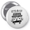 let's go an adventure (for light color) Pin-back button