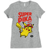 super pika bros Ladies Fitted T-Shirt