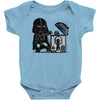 robotic trashcan Baby Onesie