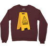 caution bananas Crewneck Sweatshirt