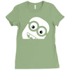 funny face funny Ladies Fitted T-Shirt