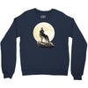 howl at the moon Crewneck Sweatshirt