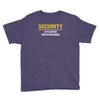 security little sister protection squad Youth Tee