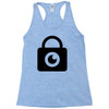 padlock eye Racerback Tank