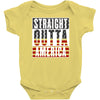 straight outta america Baby Bodysuit