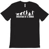 evolution of a zombie T-Shirt