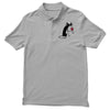 cat and wine Polo Shirt