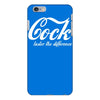 cock   taste the difference funny iPhone 6/6s Plus Case