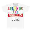 legends are born june All Over Men's T-shirt