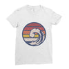sea wawe Ladies Fitted T-Shirt