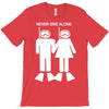never dive alone scuba diving T-Shirt
