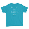 eat a lot sleep a lot Youth Tee