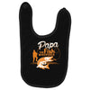 papa the fish whisperer Baby Bibs