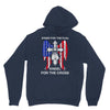 stand for the flag kneel for the cross Unisex Hoodie