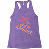never retreat never surrender Racerback Tank