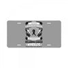 Never Underestimate the Strength of a Melanoma Cancer Warrior License Plate