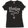 baby belly Ladies Fitted T-Shirt