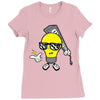 light blub guy Ladies Fitted T-Shirt