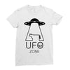ufo zone Ladies Fitted T-Shirt