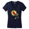 zombie link Women's V-Neck T-Shirt