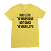 value your life Ladies Fitted T-Shirt