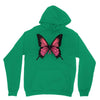 breast cancer butterfly Unisex Hoodie