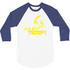 admiral ackbar it's a trap star wars funny cool death star 3/4 Sleeve Shirt