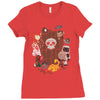 pitfalls and perils Ladies Fitted T-Shirt