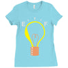 running out of bright ideas Ladies Fitted T-Shirt