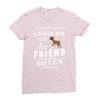 true friend (boxer) Ladies Fitted T-Shirt