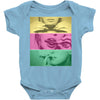 girl rolling Baby Onesie