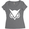 owl Women's Triblend Scoop T-shirt