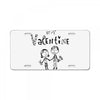 be my valentine License Plate