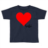 Besties Heart Family Matching Toddler T-shirt