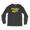 pizza slut funny diet gym workout new Long Sleeve Shirts