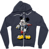 jason mouse Zipper Hoodie
