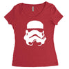 storm trooper Women's Triblend Scoop T-shirt