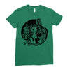 beautiful gir Ladies Fitted T-Shirt
