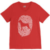boxer fingerprint V-Neck Tee