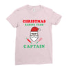 christmas baking team captain Ladies Fitted T-Shirt