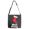 well hung Adjustable Strap Totes
