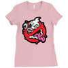 ghost blast Ladies Fitted T-Shirt
