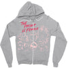 Women's March The Present is Female Zipper Hoodie