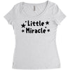 Little Miracle Women's Triblend Scoop T-shirt