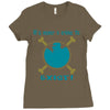 IT'S NEVER A CRIME TO EXIST Franky  One Piece Ladies Fitted T-Shirt
