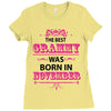 The Best Grammy Was Born In November Ladies Fitted T-Shirt