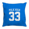polk high Throw Pillow