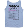 March Girl Facts Pisces Tank Top